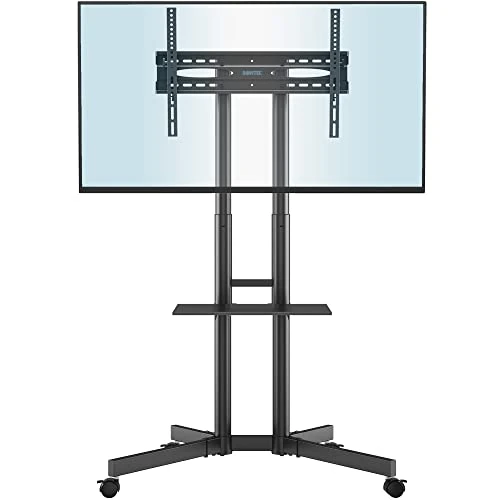 Beperkte aanbieding: BONTEC TV Standaard Verrijdbaar voor 32-85 inch LCD LED plasma TV, TV Standaard Wieltjes tot 60kg, TV trolley op Wielen Max VESA 600x400mm van 121.49 EUR naar 121.49 EUR (besparing 0%)