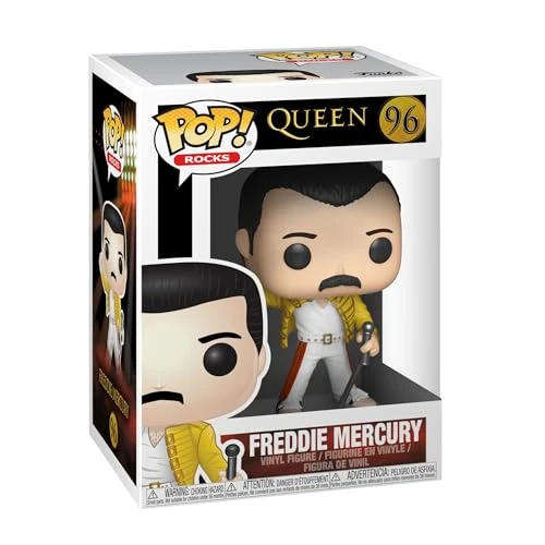 Offre limitée : Funko Pop Rocks: Queen-Freddie Mercury Wembley 1986 - Collectable Vinyl Figure - Gift Idea - Official Products - Toys for Kids and Adults - Music Fans de 16.99 EUR à 16.99 EUR (remise 0%)