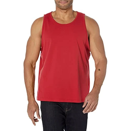 Limited-time offer: Amazon Essentials Men's Regular-Fit Vest, Red, S from 9.88 £ to 9.88 £ (save 0.00%)