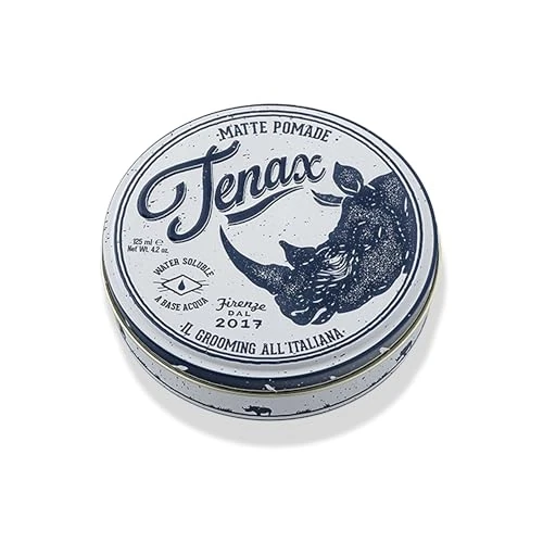 Zeitlich begrenztes Angebot: Tenax Ultra Strong Shine Pomade, 125 ml, wasserbasierte Pomade für Männer verleiht superfesten Halt & starken Glanz, leicht auszuwaschendes Haarwachs mit markantem Duft von 9.11 € auf 8.42 € (8% Rabatt)
