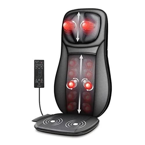 Zeitlich begrenztes Angebot: Snailax Shiatsu‑Massagesitzauflage mit Wärmefunktion von 159.99 € auf 159.99 € (0.00% Rabatt)