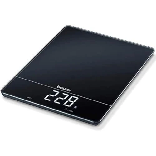 Limitiertes Angebot: Beurer KS 34 Küchenwaage, für präzises Wiegen bis 15 kg, mit Tara-Zuwiegefunktion und Magic LED-Display, schwarz von 25.99 EUR auf 25.99 EUR (Spare 0%)