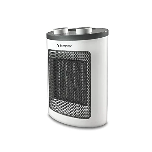 Limited-time offer: BEPER RI.080 Electric Fan Heater, 1500 W, Anti-Heat Protection, Ceramic Elements, White from 40.00 GBP to 40.00 GBP (save 0%)