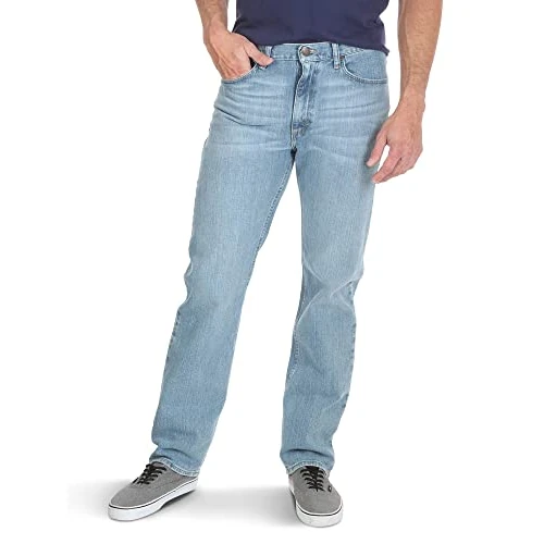 Wrangler Authentics Classic 5-Pocket Regular Fit Jean Jeans, Stonewash Flex, 42W x 30L para Hombre