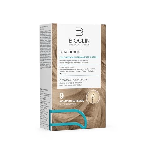 Oferta limitada: BIOCLIN Bio Colorist Colorazione Permanente Capelli Colore 9 Biondo Chiarissimo de 26.34 € a 26.34 € (ahorro 0.00%)
