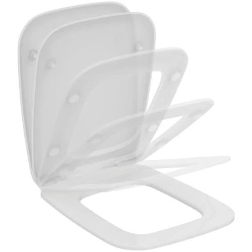 Offerta a tempo: Sedile WC Ideal Standard T661101 Original Slim Series 21 con chiusura ammortizzata comfort - 35% da 139.90 € a 91.57 €