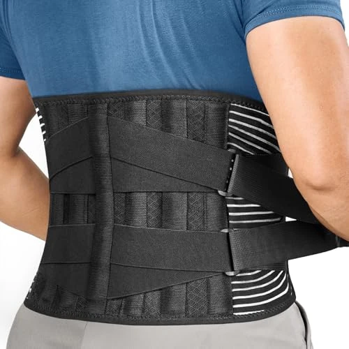 FREETOO Ceinture pour la Partie inférieure du Dos, Utiliser pour medicale et Sport, prévention des Accidents, Soulagement De La Douleur Et Vous Tenir Fine, Supporto Migliorato, XXL