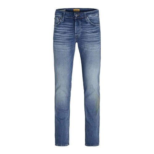 Offerta a tempo: Jack & Jones Jeans da Uomo Slim Fit Glenn Icon JJ 357 50SPS, Blu Denim, 30W x 34L - 56% da 79.99 € a 34.99 €