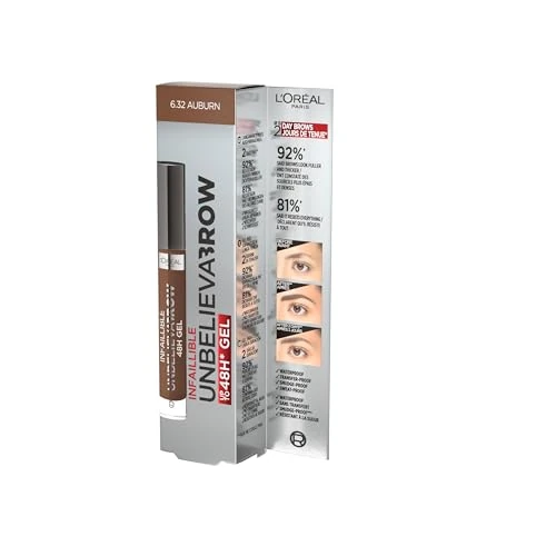 Offre limitée : L'Oréal Paris - Crayon à Sourcils Longue Tenue Waterproof - Unbelievabrow - Teinte : 6,32 Auburn - 3,4 ml de 9.99 EUR à 9.99 EUR (remise 0%)
