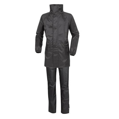 Tucano Urbano tuta antipioggia moto unisex Diluvio Start. Antipioggia donna compattabile. Kit antipioggia uomo. Set giacca e pantaloni impermeabile moto e scooter idrorepellente, antivento. Tg 2XL