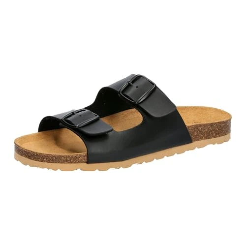 Lico Bioline Man, Ciabatte Uomo, Nero, 37 EU