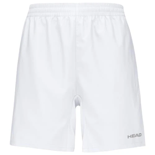 Offerta a tempo: HEAD Club, Shorts Uomo, Bianco, L | Asciugatura Rapida Vita Elasticizzata con Coulisse Tasche per Palline Regular Fit per Allenamento e Torneo - 0.00% da 28.99 € a 28.99 €