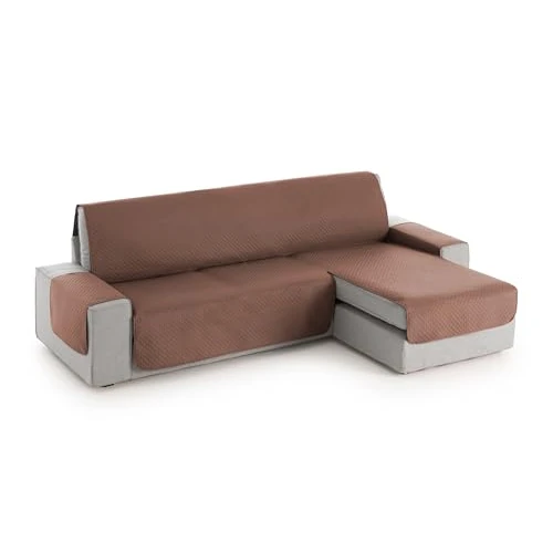 Offerta a tempo: Textilhome Copridivano Penisola ADELE 3 Posti 200 cm Destro Marrone - 40% da 46.99 € a 28.22 €