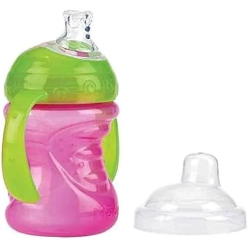 Offre limitée : Nuby Gobelet anti-renversement Swirl, à partir de 6 mois, couleur envoyée au hasard, 240 ml de 14.14 € à 14.14 € (0.00% de remise)