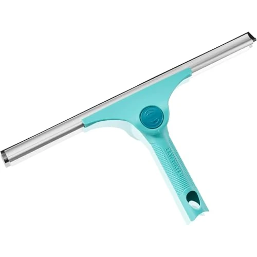 Limited-time offer: Leifheit Window Squeegee Pro Reach, 2in1 XL 40 cm Silicone Blade | Adjustable tilt button for hard-to-reach glass, Click System compatible, drip edge, ergonomic grip, replaceable lip from 14.50 £ to 14.50 £ (save 0.00%)