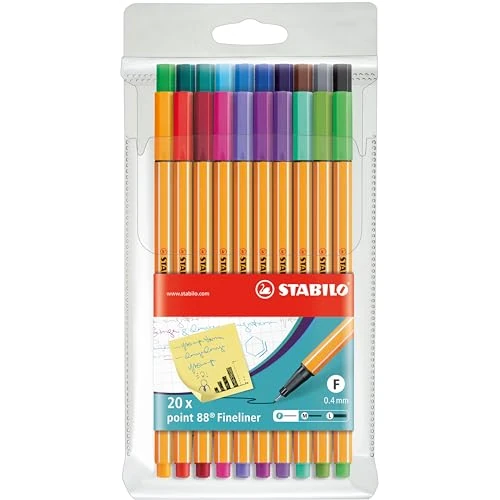 Offerta a tempo: STABILO - Fineliner - point 88 - 0.00% da 18.62 € a 18.62 €