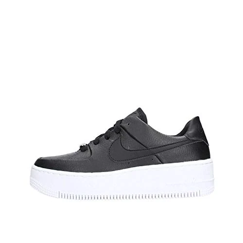 Nike Femme W Af1 Sage Low Fashion-Sneakers, Multicolore Black Black White 002, 42.5 EU