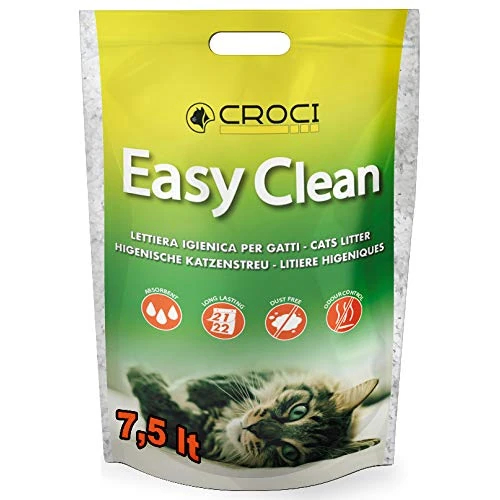 Offre limitée : Croci Litière Easy Clean 3, 20 Kg/ 7, 5 Lt pour Chat de 11.99 EUR à 11.99 EUR (remise 0%)