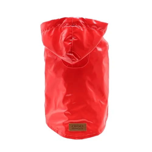 Limited-time offer: Croci Raindrop Cherry C7274530 Raincoat 25 cm from 17.52 GBP to 17.52 GBP (save 0%)