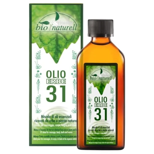 Oferta limitowana: Bio 31 olej ziołowy 100 ml witamina ożywiający do masażu mięśni i aromaterapii – nietłusty z 119.00 zł na 119.00 zł (oszczędź 0.00%)