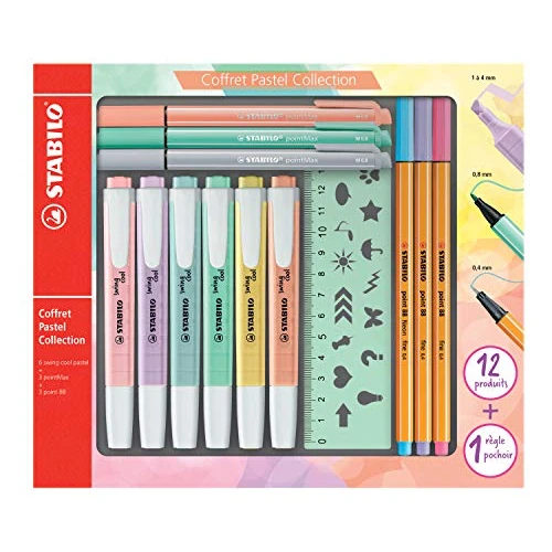 Limited offer: Highlighter - STABILO Pastel - Highlighter Set from 21.30 EUR to 12.50 EUR (save 41%)