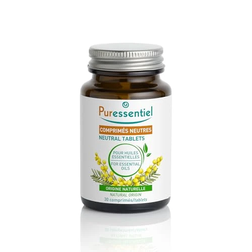 Puressentiel - Bases Indispensables - Comprimés Neutres Enrichis en Acérola pour Huiles Essentielles - 30 comprimés