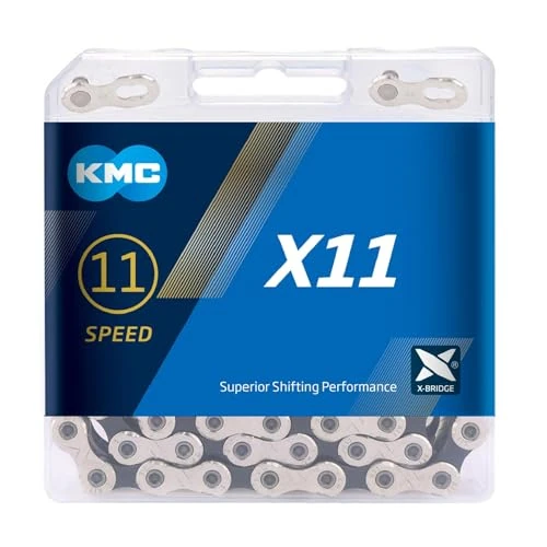 期間限定オファー: ケイエムシー(KMC) X11 11SPEED 用チェーン NP/BLACK 118L KMC-X11-SV/BK 通常価格 5149 JPY セール価格 5149 JPY (割引 0%)