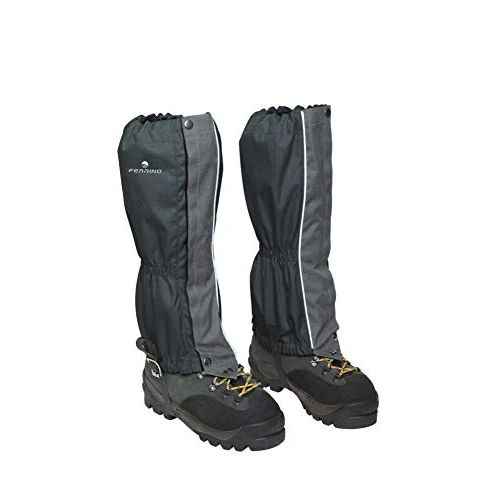 Ferrino 77310 cc 77310HCC.1SIZ Zermatt Gaiters Black (zestaw), Negro, rozmiar uniwersalny
