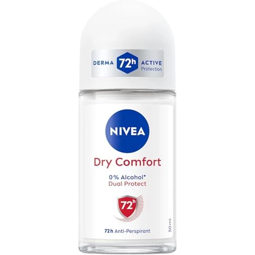 Begrenztes Angebot: NIVEA DRY COMFORT Deo Roll-On im 6er Pack (6 x 50 ml) Antitranspirant Deoroller Deo Roll-On mit Dual Active Formel mit langanhaltendem Anti-Transpirant von 19.49 EUR auf 19.49 EUR (Rabatt 0%)