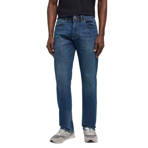 Offerta a tempo: Lee Straight Fit Xm, Jeans Uomo, Maddox, 42W / 32L - 28% da 75.00 € a 54.19 €