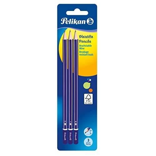 Tijdelijke aanbieding: Pelikan 807418 Schoolpotlood 2B/B/HB, 3 stuks van 1.99 € naar 1.99 € (0.00% korting)