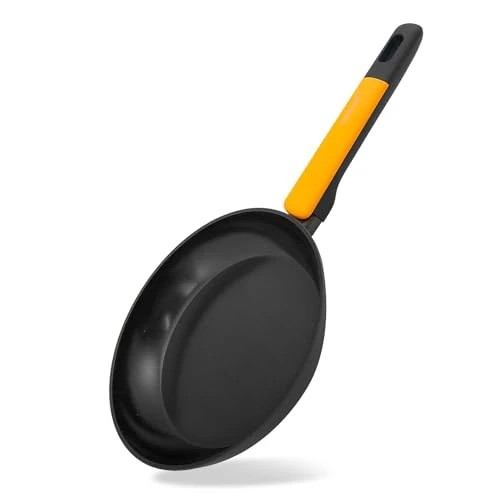 Fackelmann Padella in alluminio forgiato Ø 24cm, rivestimento antiaderente, padella per tutti i piano cottura, induzione, senza PFAS, Linea Soft Collection