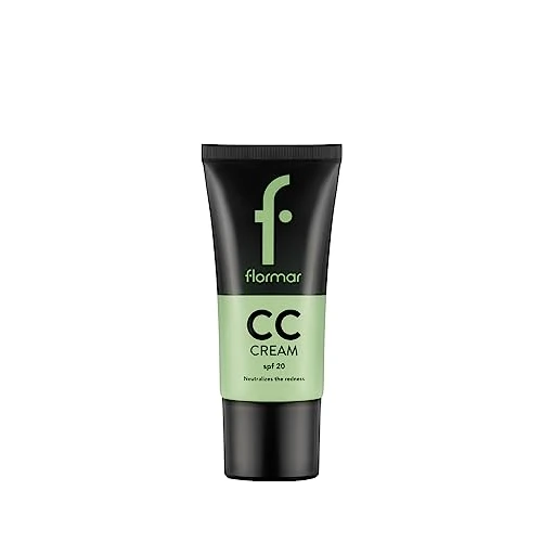 Offerta a tempo: Flormar CC Cream Anti-Rossori per pelle acneica SPF 20 con finish naturale N. CC02 - Anti-Redness - 0.00% da 12.99 € a 12.99 €