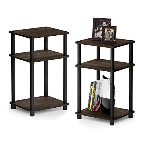 Offerta a tempo: Furinno Tavolino da caffè, Rovere/Nero, Taglia Unica - 0.00% da 46.90 € a 46.90 €