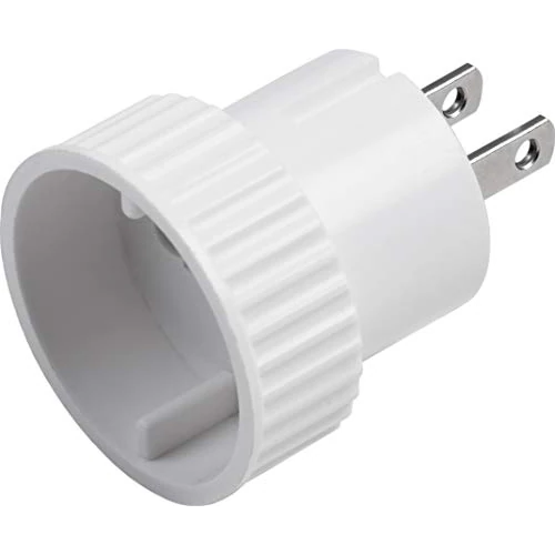 Offerta a tempo: Meister 7423650 - Adattatore da viaggio USA/Canada, colore: bianco - 61% da 7.39 € a 2.86 €
