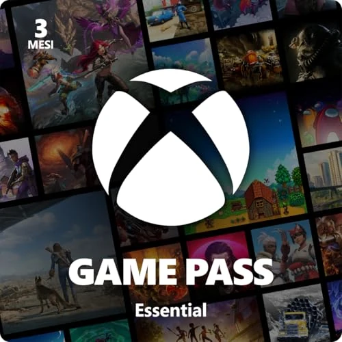 Offerta a tempo: Xbox Game Pass Essential – 3 Abbonamento mensile - Codice di download - 0.00% da 24.99 € a 24.99 €