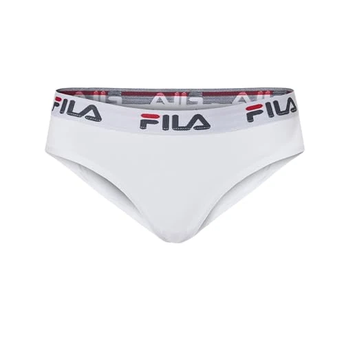 Fila Damen Slip FU6043 Woman Brief 300 M, 300 White, M, FU6043