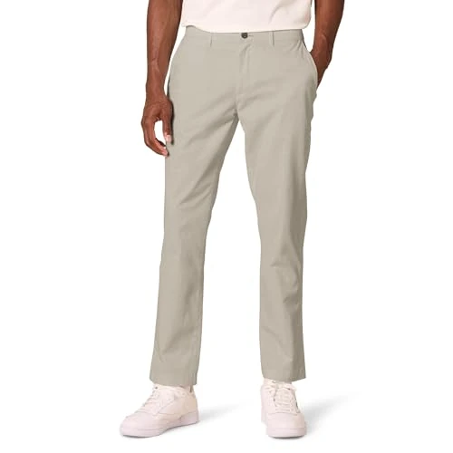 Oferta limitada: Amazon Essentials Pantalón Chino Elástico Informal Corte Deportivo (Disponible en Tallas Grandes y Largos Especiales) Hombre, Bronceado, 30W / 28L de 27.90 € a 27.90 € (ahorro 0.00%)