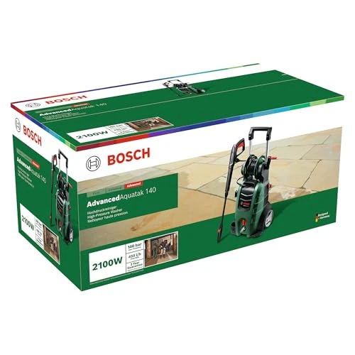 Offerta a tempo: Bosch Home and Garden 06008A7D00 Idropulitrice Ad Pressione, 2100 W, Verde, 41 x 37.5 x 81.5 Cm - 37% da 289.90 € a 182.09 €
