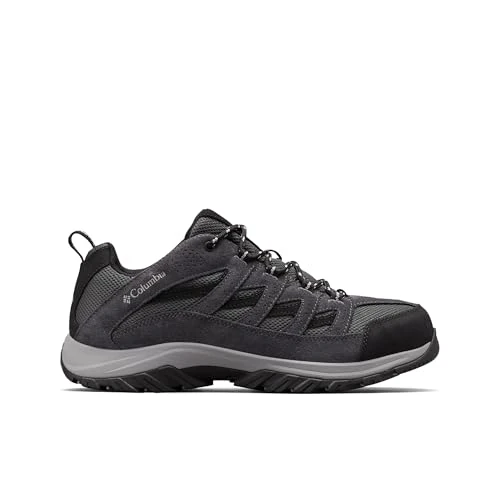 Limited-time offer: Columbia Men's Crestwood Low Rise Hiking Shoes, Black (Shark x Columbia Grey), 10 UK from 70.00 £ to 59.00 £ (save 16%)