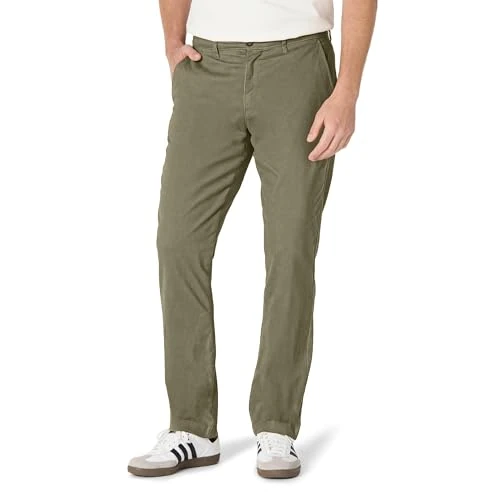Offerta a tempo: Amazon Essentials, pantaloni sportivi da uomo, stile casual, elasticizzati, colore: cachi ,Jacky's ,31W x 28L - 0.00% da 18.84 € a 18.84 €