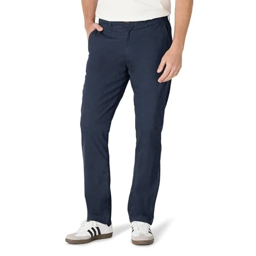 Limited-time offer: Amazon Essentials Men's Athletic-Fit Broken-in Chino Pant Pants, -Navy, 36W x 34L from $26.30 to $26.30 (save 0.00%)