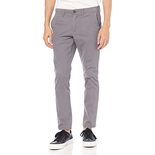 Oferta limitada: Amazon Essentials Pantalones Informales de Estilo Chino, Ajustados y Elásticos Hombre, Color Carbón, 36W / 31L de 17.54 € a 17.54 € (ahorro 0.00%)