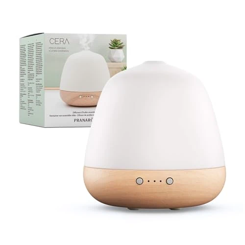 Zeitlich begrenztes Angebot: Pranarom - Aroma Diffuser für ätherische Öle - Aromatherapie - Duftlampe - Ultraschall - Holzkeramik von 66.78 € auf 66.78 € (0.00% Rabatt)
