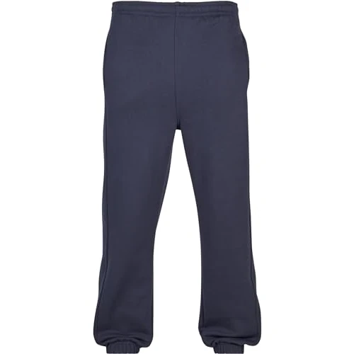 Urban Classics Herren Sweatpants Sporthose, Blau (Navy 00155), W32 (Herstellergröße: M)