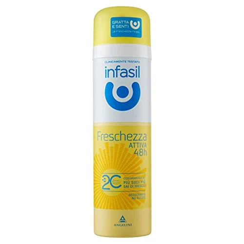 Oferta limitada: Infasil Frescura activa desodorante en spray, 150 ml de 17.66 € a 17.66 € (ahorro 0.00%)
