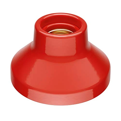 Oferta limitada: ledscom.de Plafón portalámparas ELEKTRA, porcelana, rojo brillante, 1x E27 máx. 300W de 21.42 € a 21.42 € (ahorro 0.00%)
