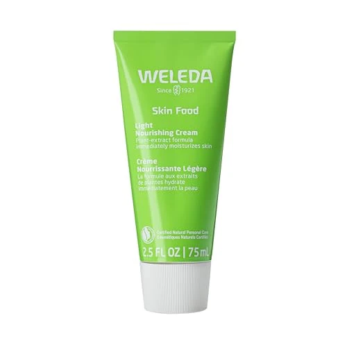 Offerta a tempo: Weleda Skin Food Light, Crema Multifunzione per Donare Comfort Immediato a Pelle Secca e Screpolata di Viso, Corpo e Mani, Texture Leggera e Nutrimento Intenso (1x75 ml) - 43% da 10.95 € a 6.27 €