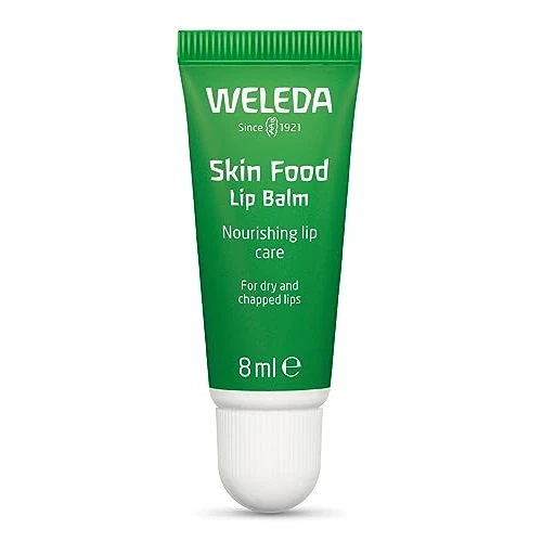 Weleda - Skin Food Lip Balm - Bálsamo Labial Reparador, Hidratación Intensiva, para Labios Secos o Agrietados - 8 ml