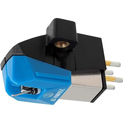 Audio-Technica VM95C Dual Moving Magnet Cartridge with Conical Bonded Stylus Blue